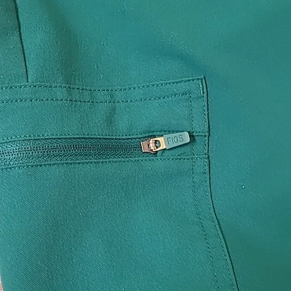 Figs Teal Women's Pants used good condition zise‎ L. - Picture 7 of 16